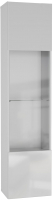 Шкаф навесной НК Мебель Point тип-42 / 71774455 (белый/белый глянец) - 