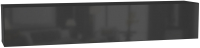 Шкаф навесной НК Мебель Point тип-50 / 71774459 (черный/черный глянец) - 