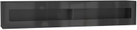 Шкаф навесной НК Мебель Point тип-51 / 71774462 (черный/черный глянец) - 