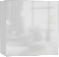 Шкаф навесной НК Мебель Point тип-60 / 71774464 (белый/белый глянец) - 