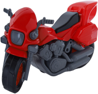 Мотоцикл игрушечный РЫЖИЙ КОТ Харли / И-3411 (красный) - 