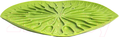 Сушилка для посуды Qualy Lotus / QL10166-GN (зеленый)