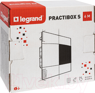 Щит распределительный Legrand Practibox S 6М / 134556