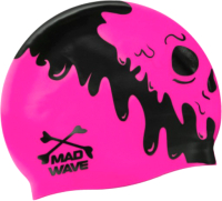 Шапочка для плавания Mad Wave Mummy (розовый) - 