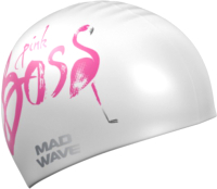

Шапочка для плавания Mad Wave, Pink Boss