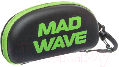 Чехол для очков для плавания Mad Wave Зеленый