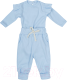 Комплект одежды для малышей Amarobaby Fashion / AB-OD21-FS2/19-86 (голубой, р. 86) - 