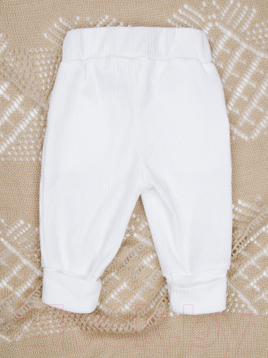 Комплект одежды для малышей Amarobaby Fashion / AB-OD21-FS2/33-56 (молочный, р. 56)
