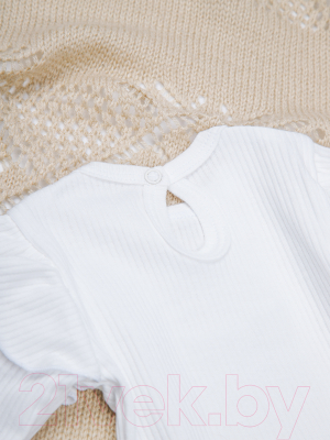 Комплект одежды для малышей Amarobaby Fashion / AB-OD21-FS2/33-68 (молочный, р. 68)