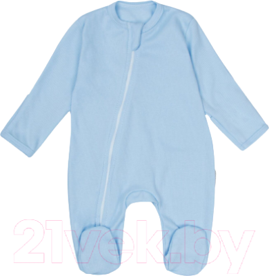 Комбинезон для малышей Amarobaby Fashion / AB-OD21-FS3/19-56 (голубой, р. 56)