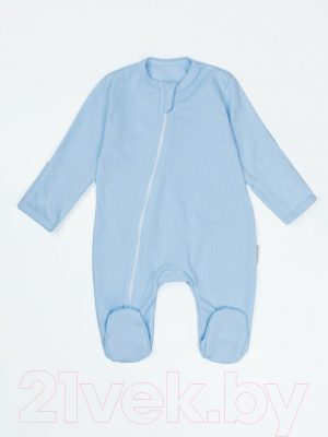 Комбинезон для малышей Amarobaby Fashion / AB-OD21-FS3/19-68 (голубой, р. 68)