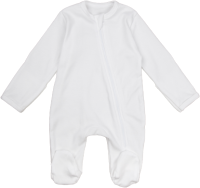 Комбинезон для малышей Amarobaby Fashion / AB-OD21-FS3/33-56 (молочный, р. 56) - 