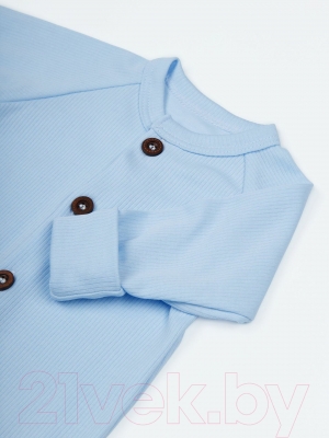 Комбинезон для малышей Amarobaby Fashion / AB-OD21-FS5/19-74 (голубой, р. 74)