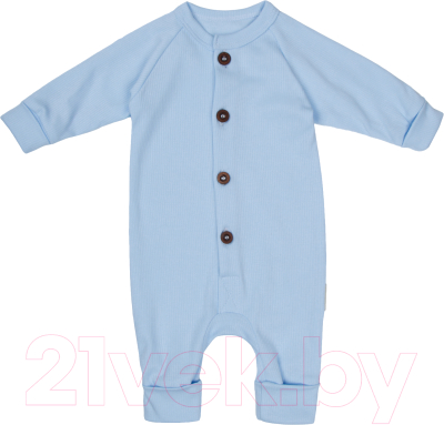 Комбинезон для малышей Amarobaby Fashion / AB-OD21-FS5/19-74 (голубой, р. 74)