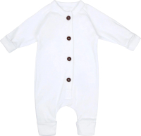 Комбинезон для малышей Amarobaby Fashion / AB-OD21-FS5/33-74 (молочный, р. 74) - 