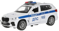 Автомобиль игрушечный Технопарк BMW X5 M-Sport Полиция / X5-12POL-WH - 