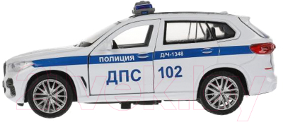 Автомобиль игрушечный Технопарк BMW X5 M-Sport Полиция / X5-12POL-WH