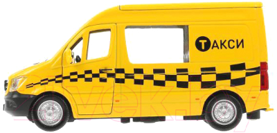 Автомобиль игрушечный Технопарк Mercedes-Benz Sprinter Такси / SPRINTERVAN-14TAX-YE