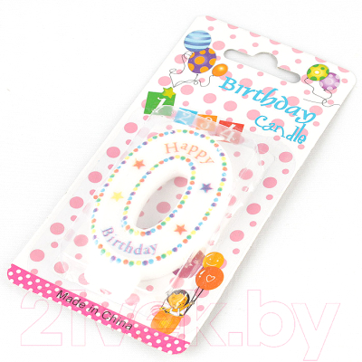 Изображение товара Свеча для торта Darvish Цифра 0 / DV-H-1112 (0)