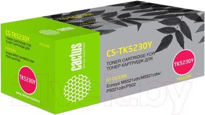 Картридж Cactus CS-TK5230Y