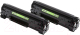 Комплект картриджей Cactus CS-C725D - 