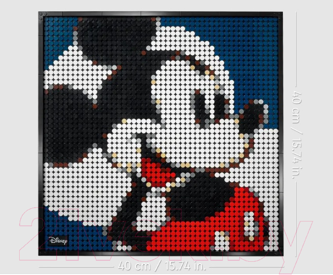 Конструктор Lego Disney Art Микки Маус 31202