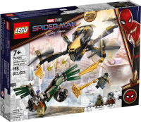 

Конструктор Lego, Supermen Дуэль дронов Человека-Паука 76195
