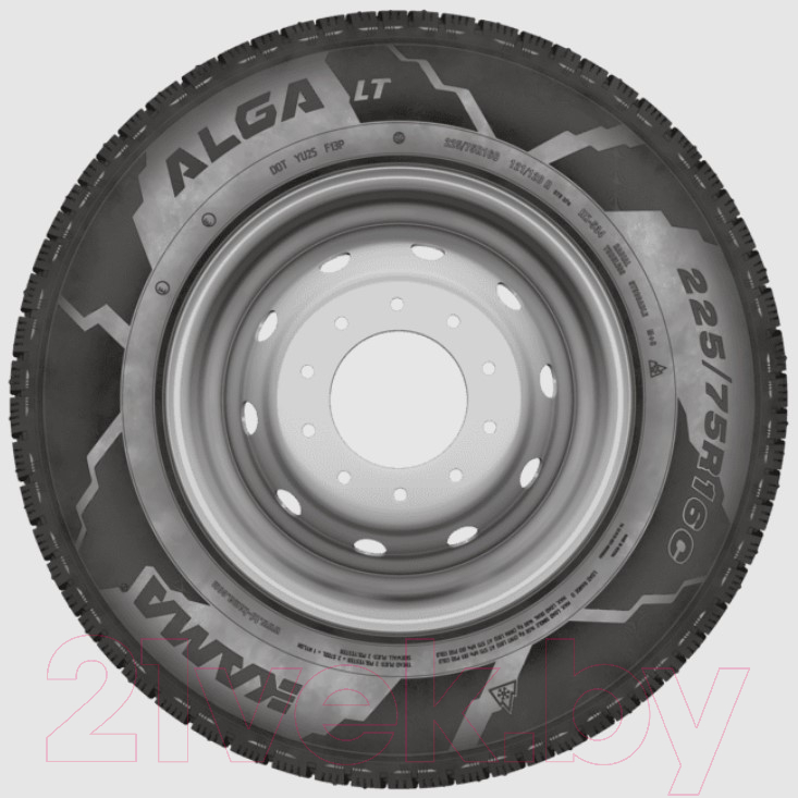 Зимняя легкогрузовая шина KAMA Alga LT НК-534 185/75R16C 104/102R