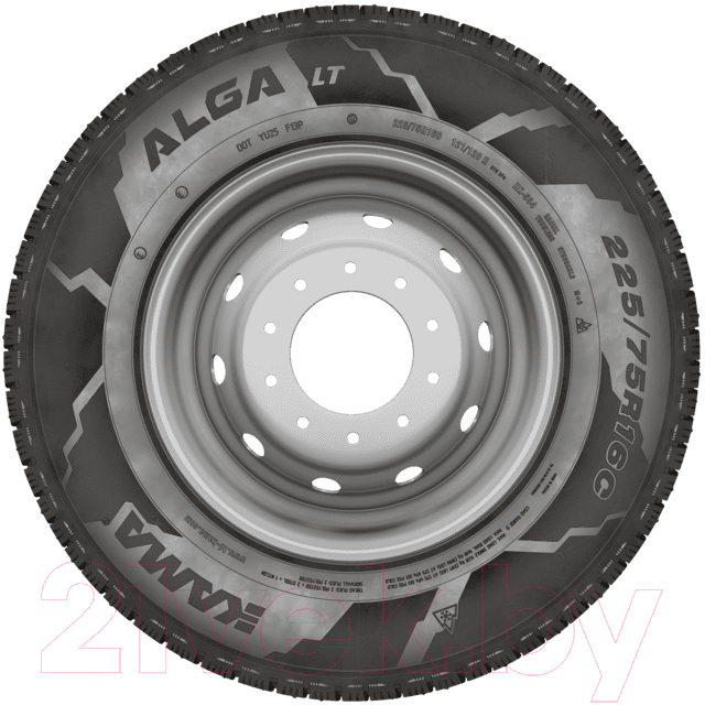 Зимняя легкогрузовая шина KAMA Alga LT НК-534 225/75R16C 121/120R