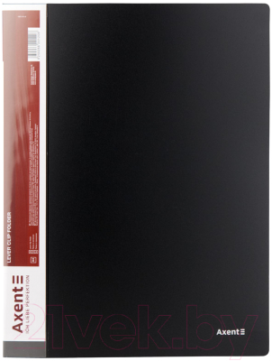 Изображение товара Папка для бумаг Axent С прижимом / 1301-01 (черный)