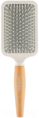 Расческа-массажер Masil Wooden Paddle Brush