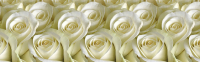 Скиналь БилдингЛайт Белые розы (3000x600x0.75) - 