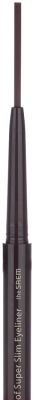 Подводка-фломастер для глаз The Saem Eco Soul Powerproof Super Slim Eyeliner BR01 Thrill Brown (0.1г)