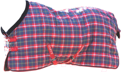 Изображение товара Попона для лошади Shires Tempest Plus 145 / 9370/REDCHK/75 (клетка/красный)