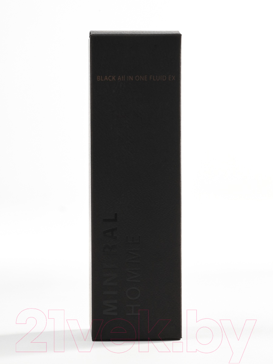 Эссенция для лица The Saem Mineral Homme Black All In One Fluid EX (100мл) — фото 5