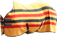 Попона для лошади Shires Tempest Original Newmarket 145 / 9327/N.MKT/75 (желтый/черный/красный) - 