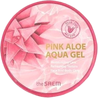Гель для тела The Saem Pink Aloe Aqua Gel (300мл) - 