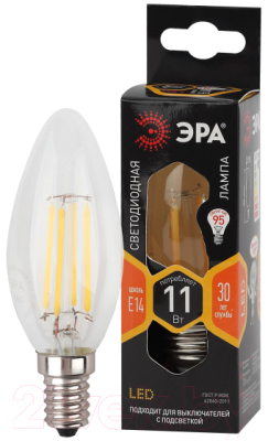 Лампа ЭРА F-LED B35-11W-827-E14 Е14 / Б0046985