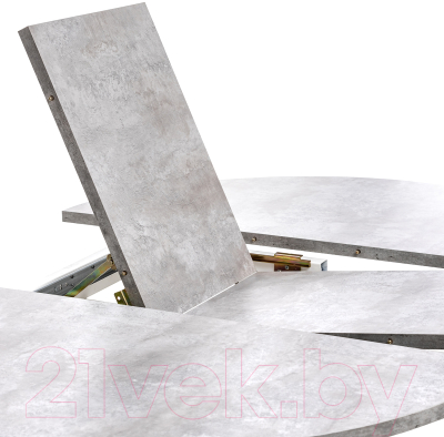 Обеденный стол Импэкс Leset Капри (цемент/белый)