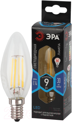 Лампа ЭРА F-LED B35-9w-840-E14 Е14 / Б0046995