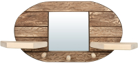 Зеркало для бани Банные Штучки Овал 31236 - 