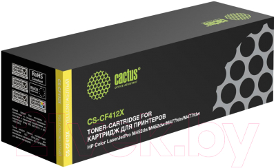 Картридж Cactus CS-CF412X