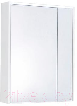 Шкаф с зеркалом для ванной Roca Ronda 70 / ZRU9303008 (бетон/белый матовый)