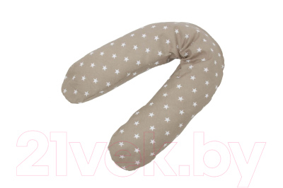 Подушка для беременных Polini Kids Звезд (макиато)