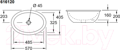 Умывальник Villeroy & Boch Loop & Friends 6161-20-R1