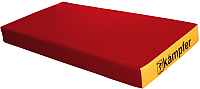 Гимнастический мат Kampfer №1 100x50x10см (красный/желтый) - 