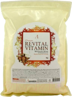 

Маска для лица сухая Anskin, Premium Revital Vitamin Modeling Mask альгинатная витаминная