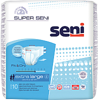 Подгузники для взрослых Seni Super Air Extra Large (10шт) - 
