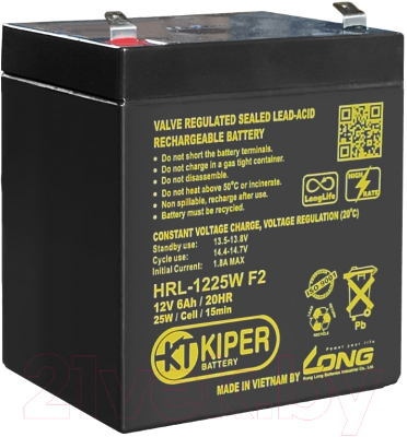 Батарея для ИБП Kiper HRL-1225W F2 12V/6Ah