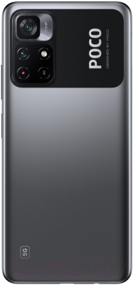 Смартфон POCO M4 PRO 5G 6GB/128GB (черный)